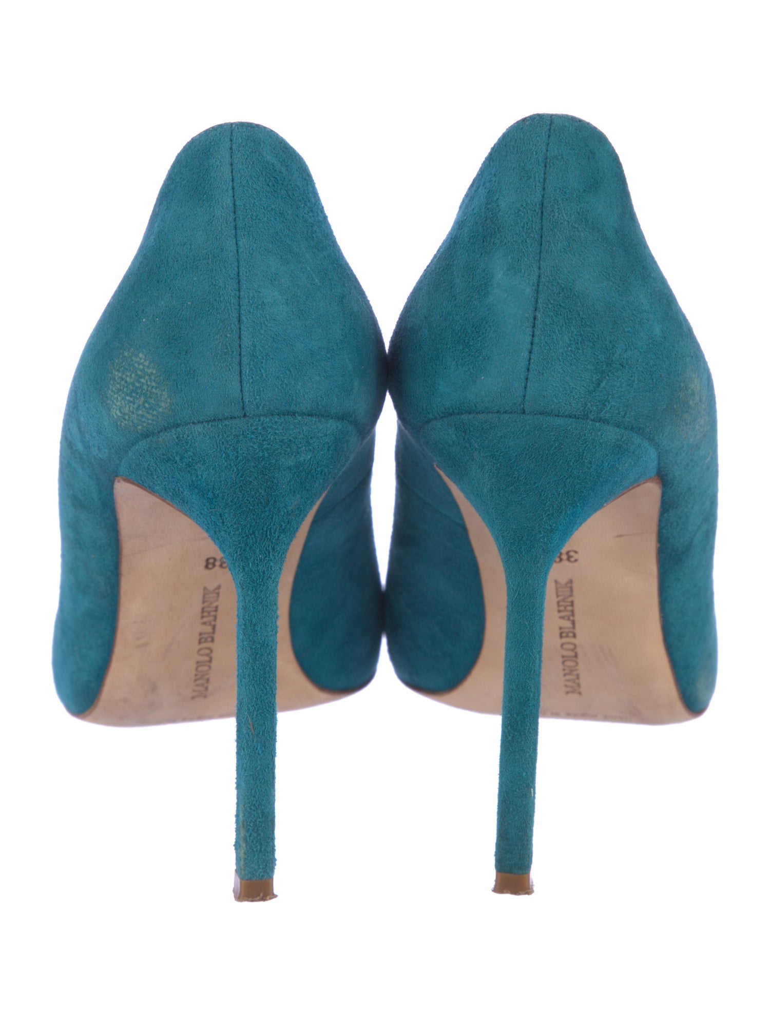 Manolo Blahnik Suede Pumps